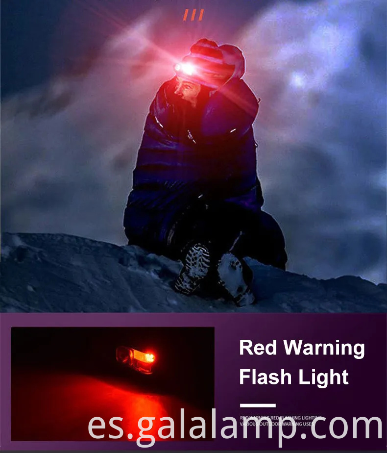 LED LED recargable ultra brillante con sensor de movimiento